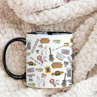 CozyPerks™ Friends Series Accent Mug 11oz Gift