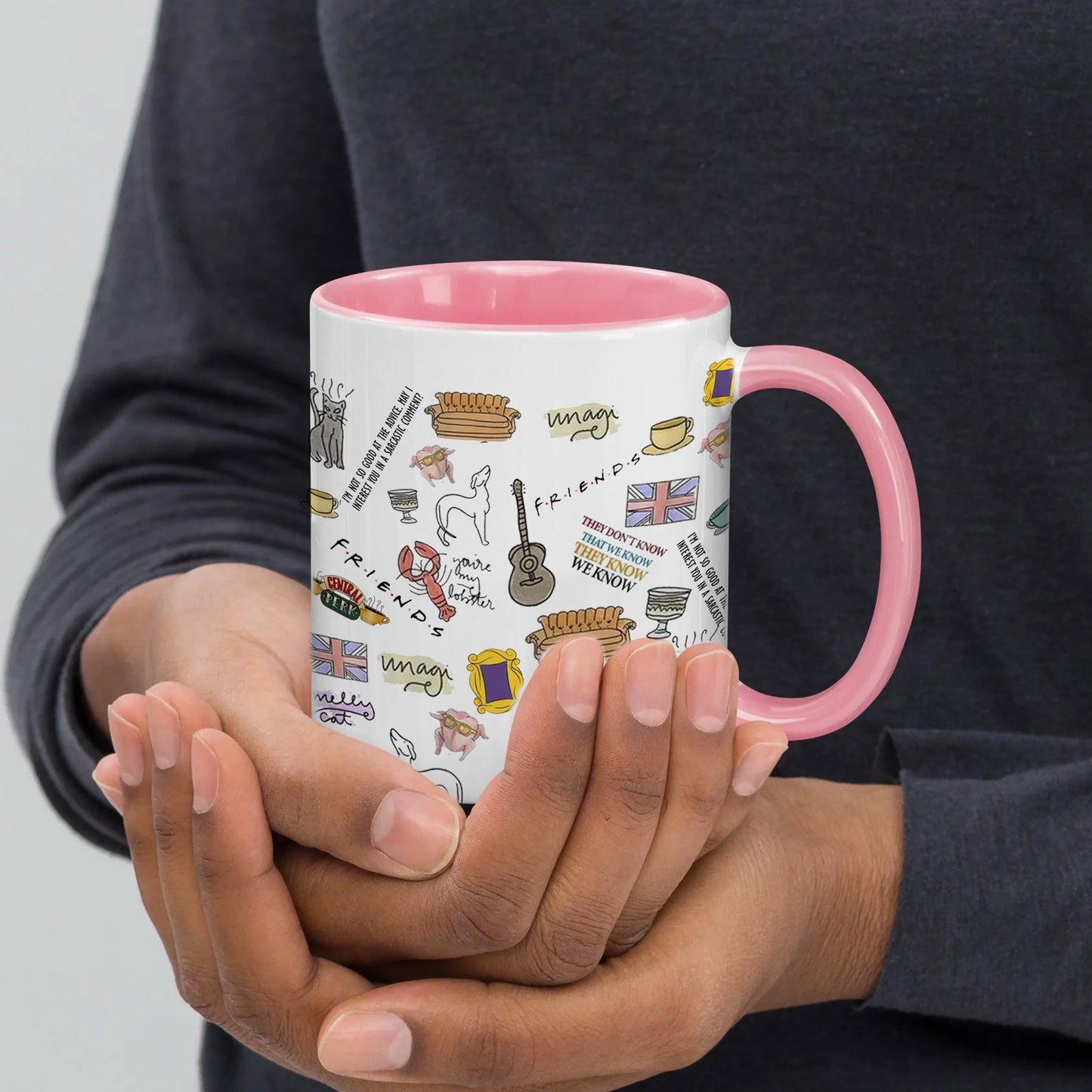 CozyPerks™ Friends Series Accent Mug 11oz Gift