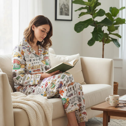 CozyPerks™ Friends Series Pajamas Set Christmas for Family
