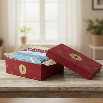 CozyPerks™ Ohio Go Buckeyes Fleece Blanket