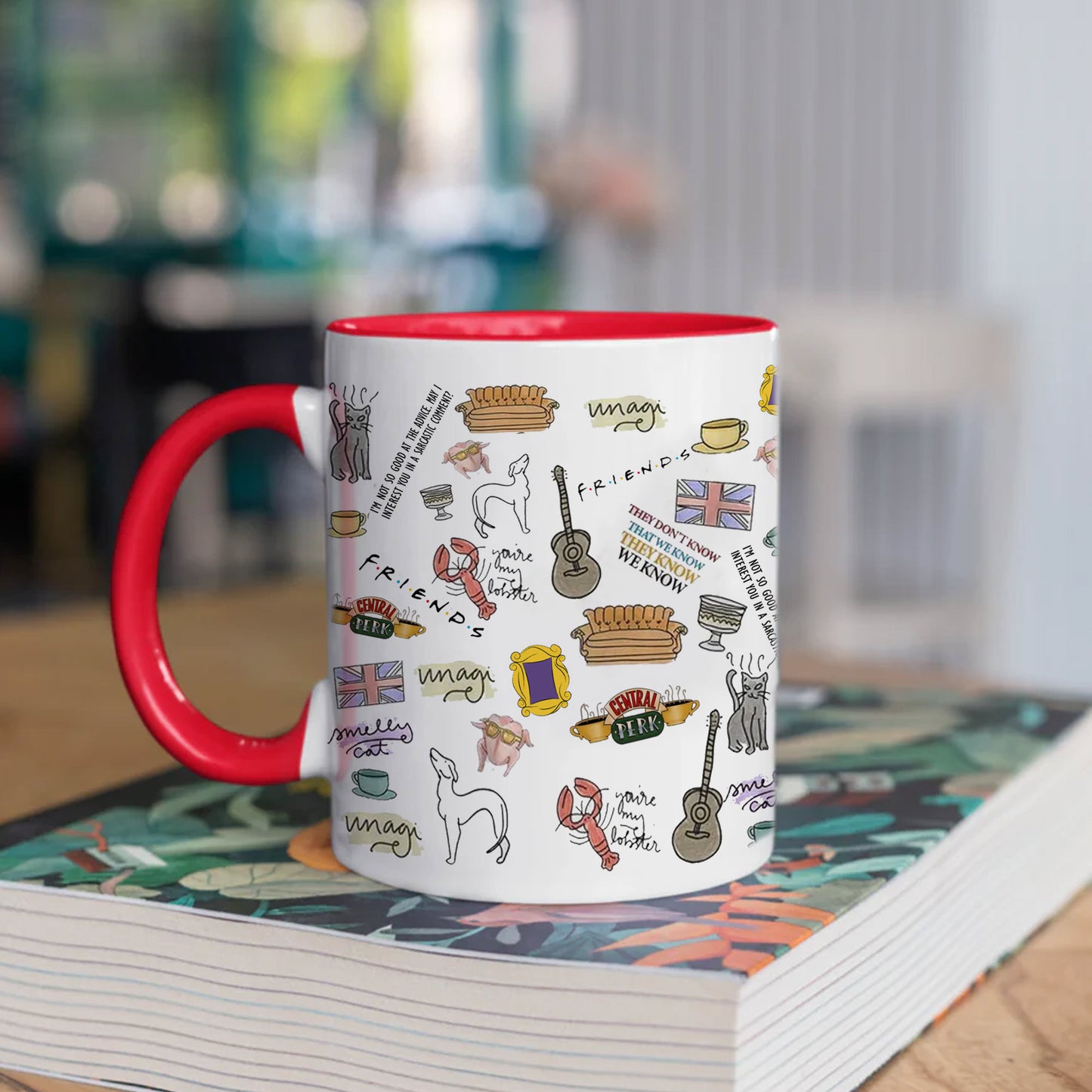 CozyPerks™ Friends Series Accent Mug 11oz Gift