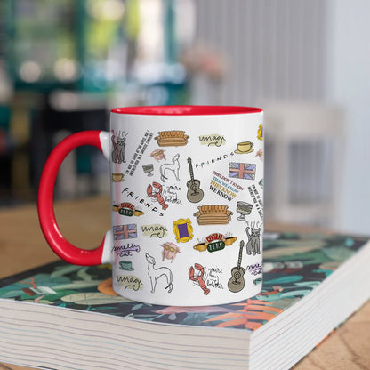 CozyPerks™ Friends Series Accent Mug 11oz Gift