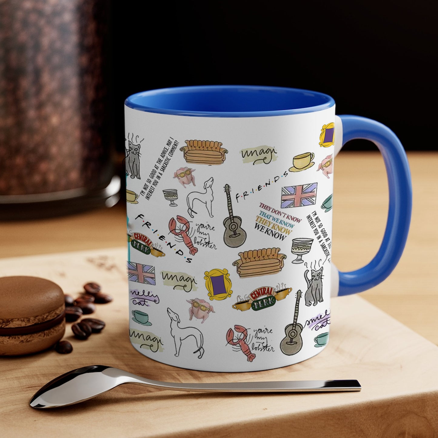 CozyPerks™ Friends Series Accent Mug 11oz Gift
