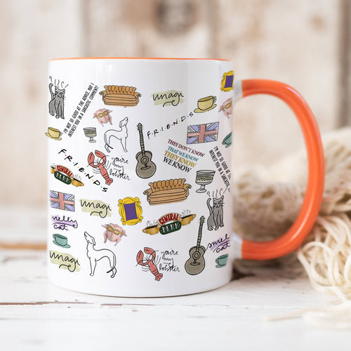 CozyPerks™ Friends Series Accent Mug 11oz Gift