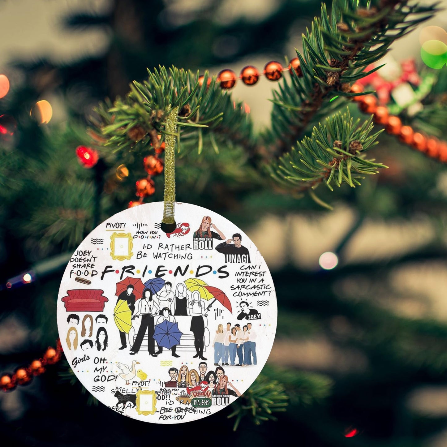 CozyPerks™ Friends TV Show Ornament Gift